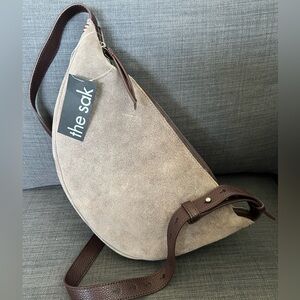 NWT THE SAK HALF MOON CROSSBODY SLING HOBO SHOULDER BAG PURSE